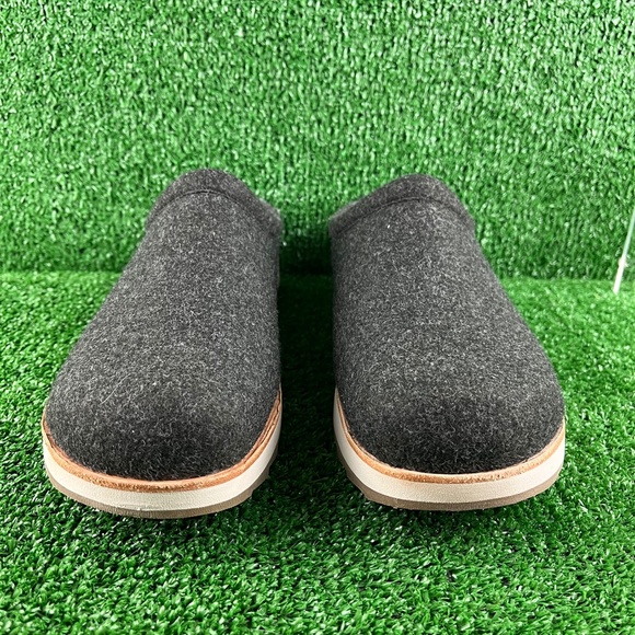 NEW Merrell Juno Wool Clog Comfort Slippers Dark Gray Mens - Picture 3 of 8